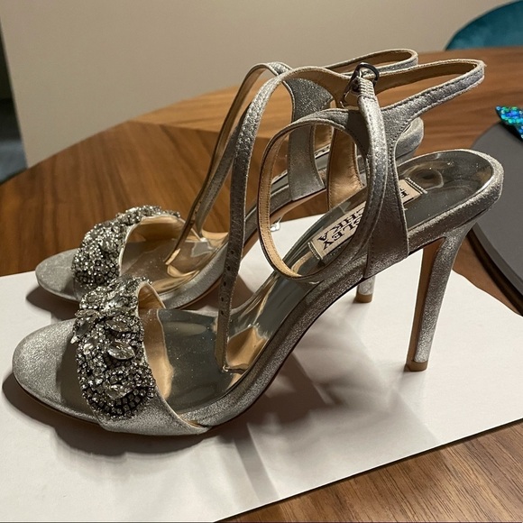 Badgley Mischka Shoes - Badgley Mischka Hailey Embellished Strappy Sandals